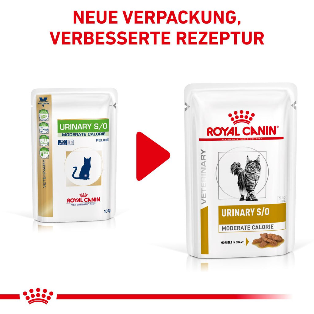  Royal Canin Urinary S/O Moderate Calorie Katze Frischebeutel 12 X 85 G Frischebeutel Für Katzen