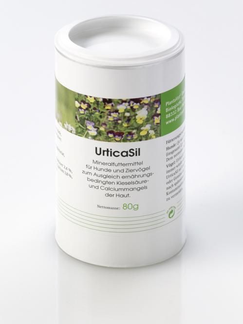  PlantaVet UrticaSil Mineralfutter Für Hautstoffwechsel 500 G Pulver Dose