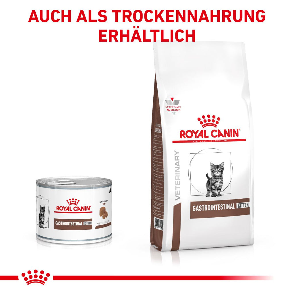  Royal Canin Gastrointestinal Kitten Dosen 12 X 195 G Dosen Feuchtfutter