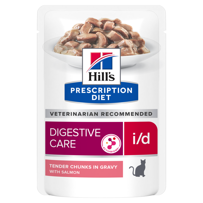  Hills I/d Mit ActivBiome+ Lachs Frischebeutel Für Katzen 12 X 85 G ActivBiome+ Lachs Frischebeutel