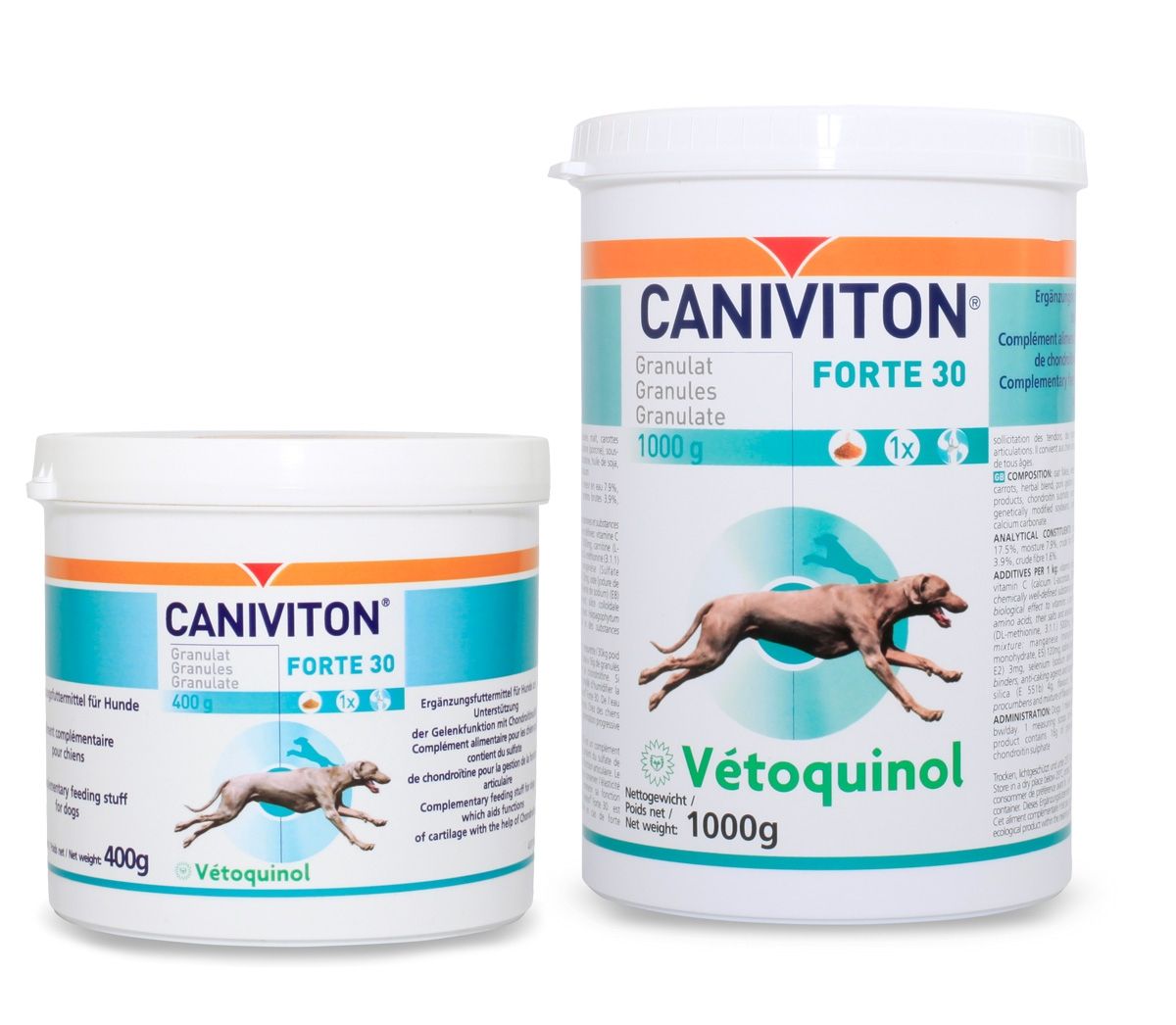  Vetoquinol Caniviton Forte 30 Für Hunde 400 G Caniviton Forte 30 Für Hunde