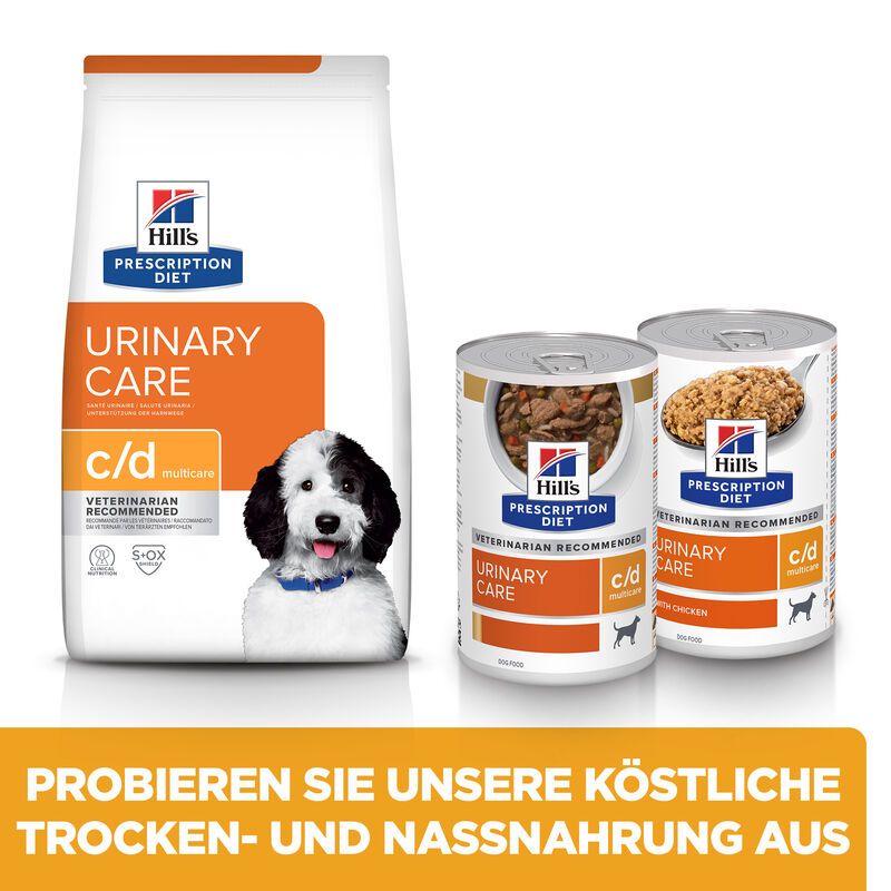  Hills Urinary Care C/d Multicare Dosenfutter Für Hunde 12 X 370 G Dosenfutter Für Hunde