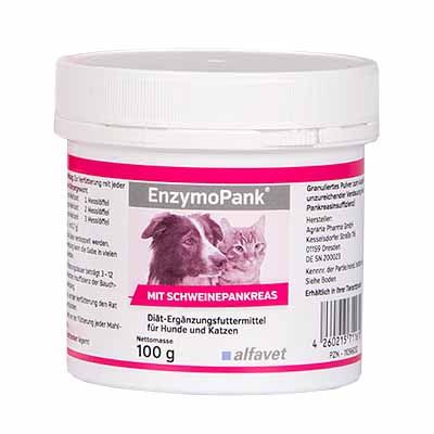  Alfavet EnzymoPank Für Hunde Und Katzen 100 G Pulver Dose