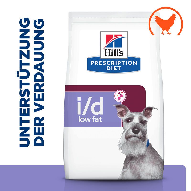  Hills I/d Low Fat Trockenfutter Für Hunde 1,5 Kg Trockenfutter Mit ActivBiome+ Für Hunde