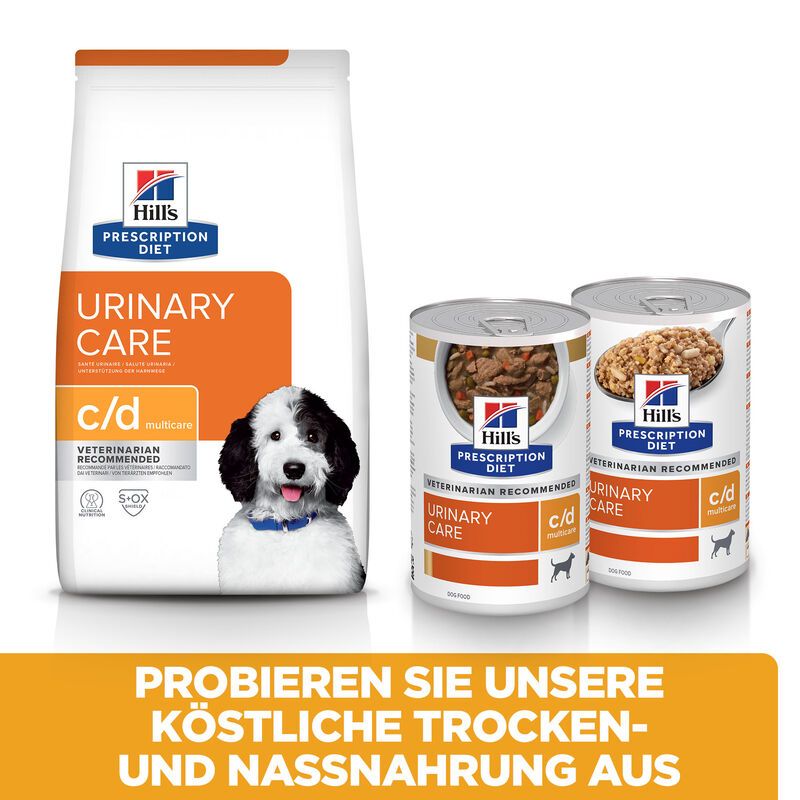  Hills Urinary Care C/d Multicare Ragout In Dosen Für Hunde 12 X 354 G Dosenfutter Für Hunde