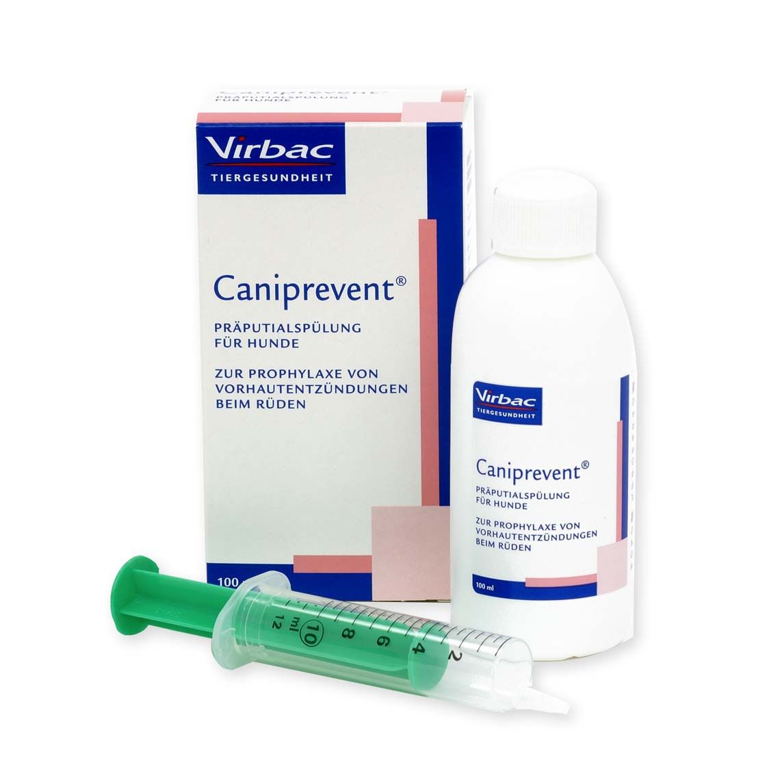  Virbac Caniprevent Vorhautspülung Für Hunde 100 Ml Flasche