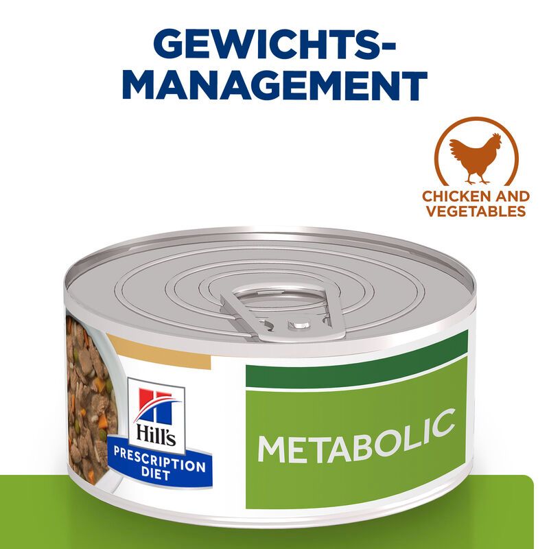  Hills Canine Metabolic Mini Ragout In Dosen Für Hunde 24 X 156g Ragout In Dosen