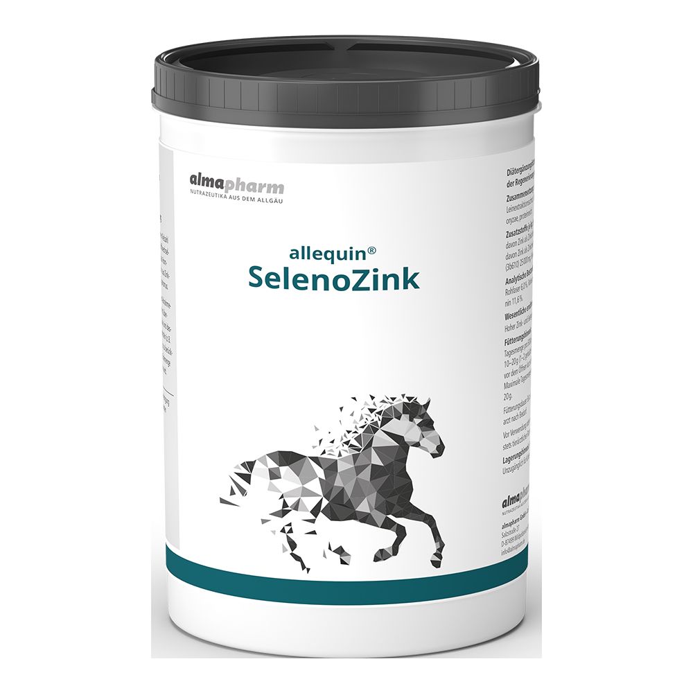  Almapharm Allequin SelenoZink Fürs Pferd 1 Kg Pulver Dose Für Pferde