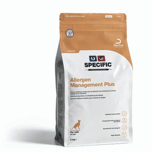  Specific FOD-HY Allergen Management Plus Hydrolisiert Katzenfutter 2 Kg Trockenfutter Für Katzen