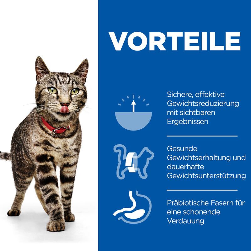  Hills Science Plan Feline Perfect Weight Adult Trockenfutter Huhn Für Katzen 4 X 2,5 Kg Trockenfutter