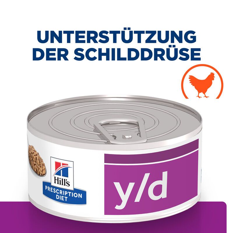  Hills Y/d Dosenfutter Für Katzen 24 X 156 G Dosen