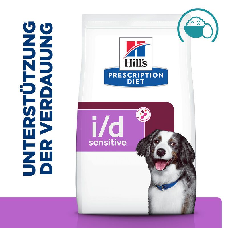  Hills I/d Sensitive ActivBiome+ Mit Ei Und Reis Trockenfutter Für Hunde 1,5 Kg ActivBiome+ Trockenfutter Für Hunde