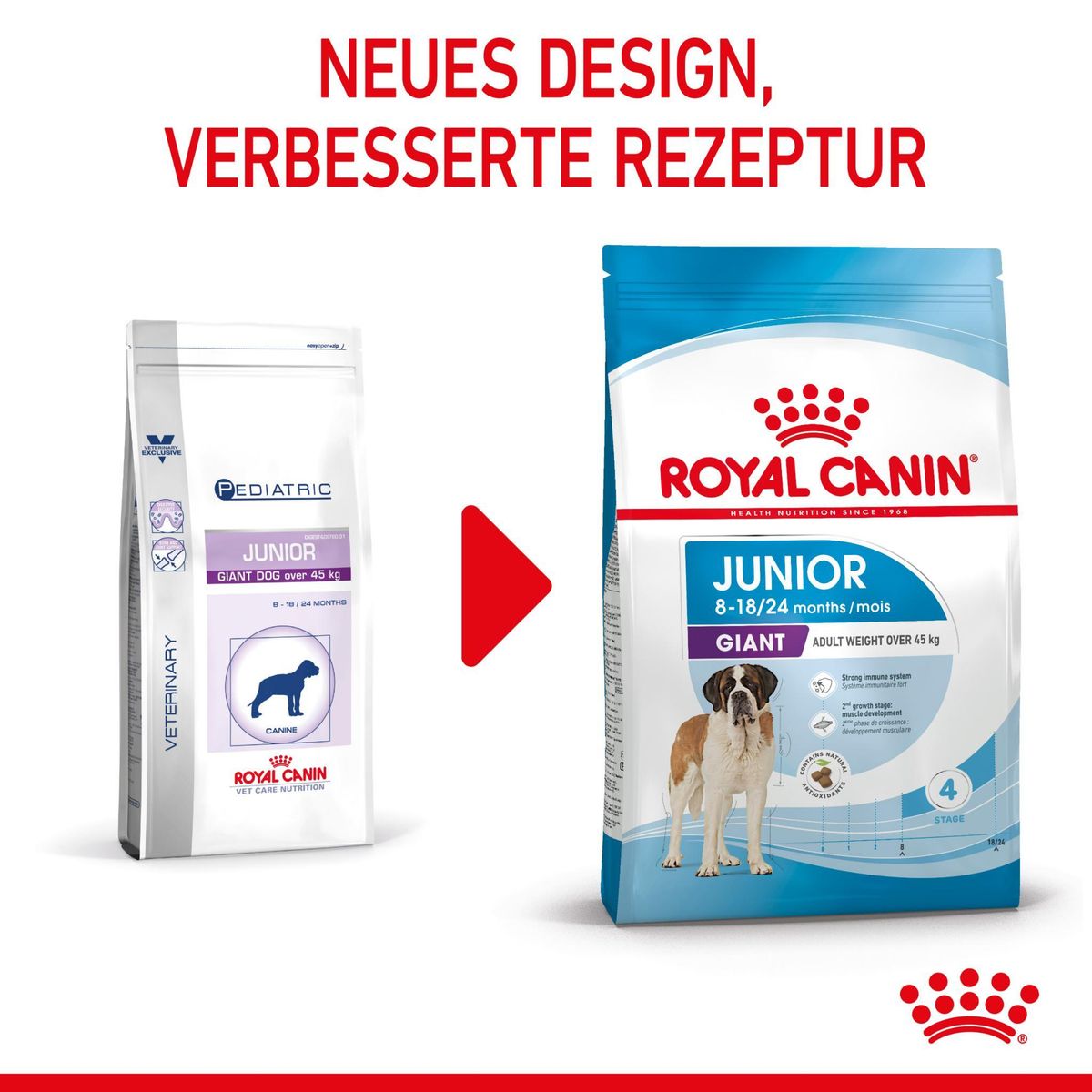  Royal Canin Giant Junior Welpenfutter Für Sehr Große Hunde 15 Kg Trockenfutter Für Hunde