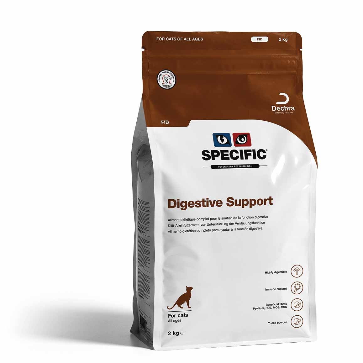  Specific FID Digestive Support Trockenfutter Für Katzen 2 Kg Trockenfutter Für Katzen