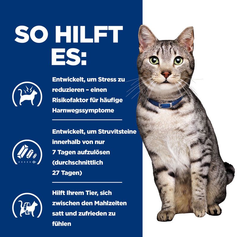  Hills Prescription Diet Feline C/d Multicare Urinary Stress + Metabolic Trockenfutter Für Katzen 1,5 Kg Trockenfutter Für Katzen
