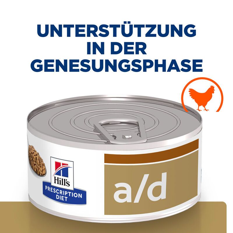  Hills A/D Für Hund Und Katze Dosenfutter 24 X 156 G Dosen