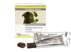  Alfavet CaniGum Artrin Für Hunde 168g (6 Riegel / 28g)