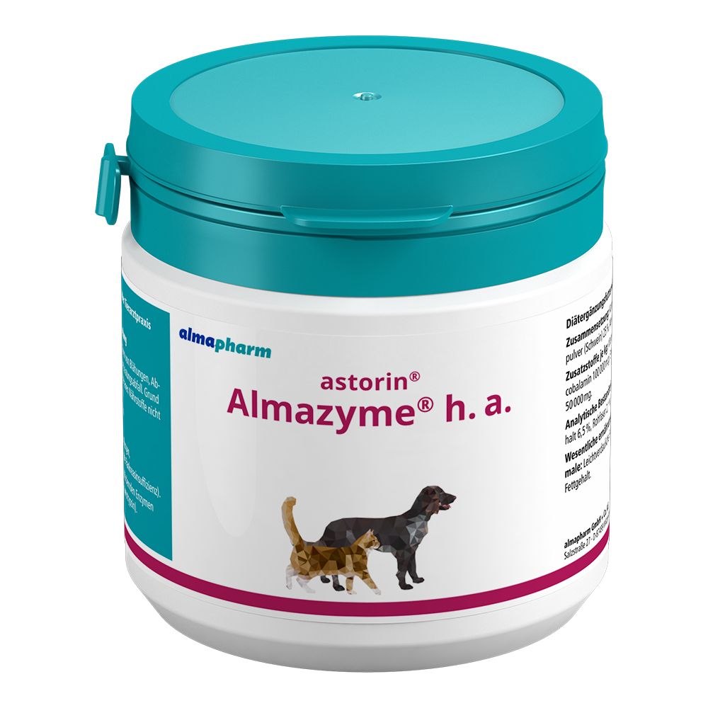  Almapharm Almazyme H.a. Für Hund + Katze 100 G Astorin Almazyme HA Für Katzen