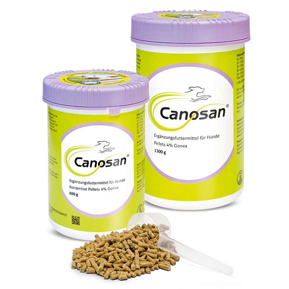  Canosan Hund Mit 4% Gonex Von Boehringer Ingelheim 650 G Canosan Pellets