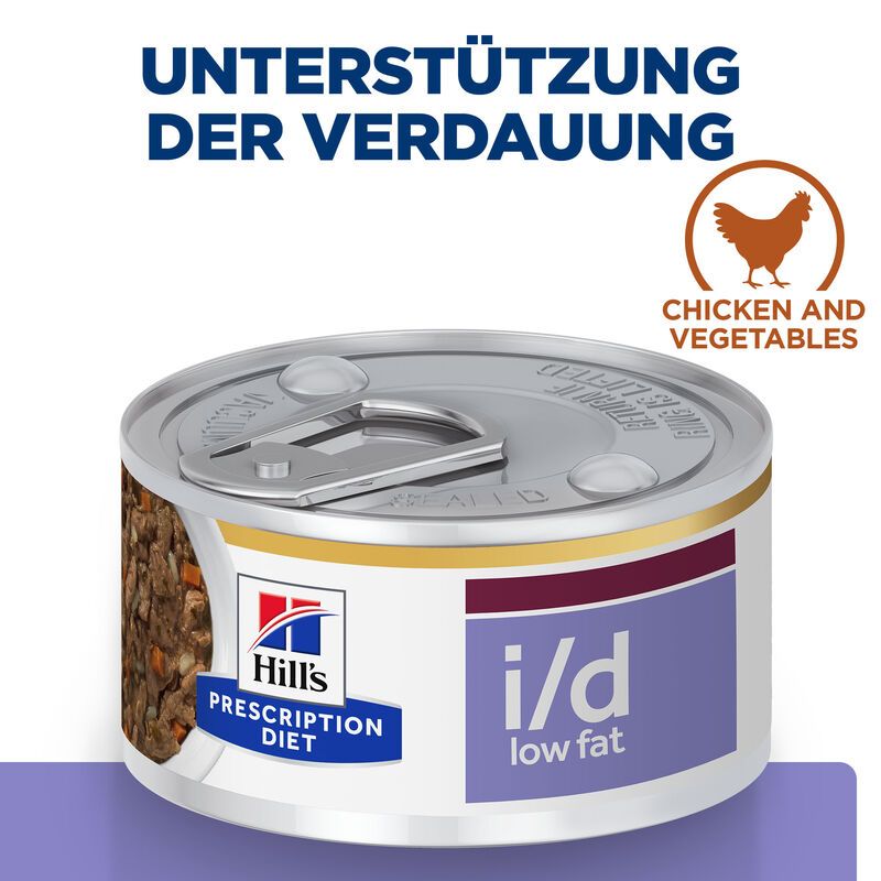  Hills I/d Low Fat Mini Ragout Dosenfutter Für Hunde 24 X 156 G Dosenfutter Ragout Mit ActiveBiome+ Für Hunde