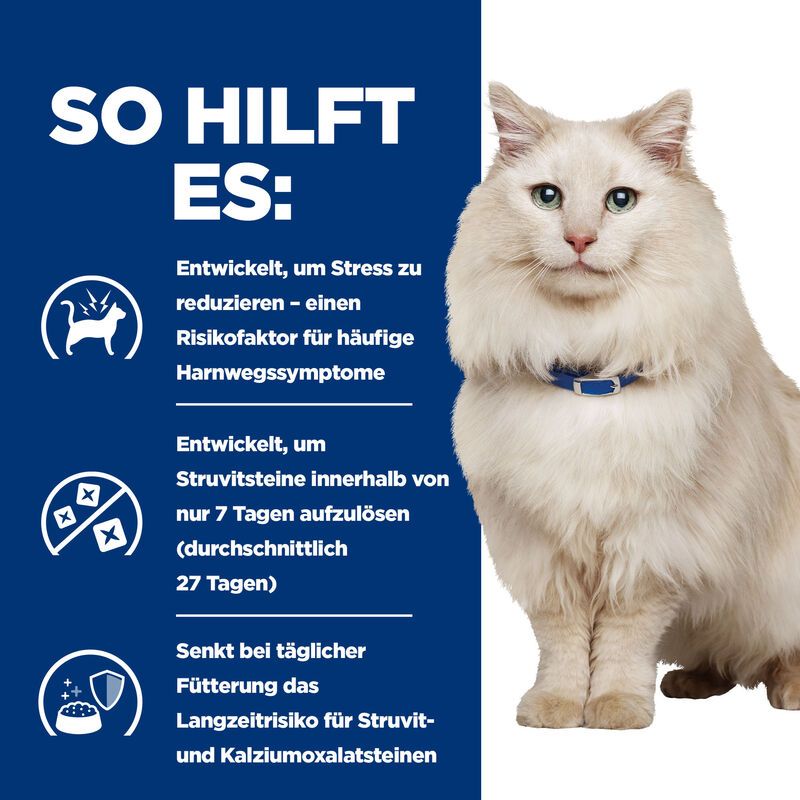  Hills Feline C/d Multicare Stress Trockenfutter Für Katzen 1,5 Kg Huhn Trockenfutter Für Katzen