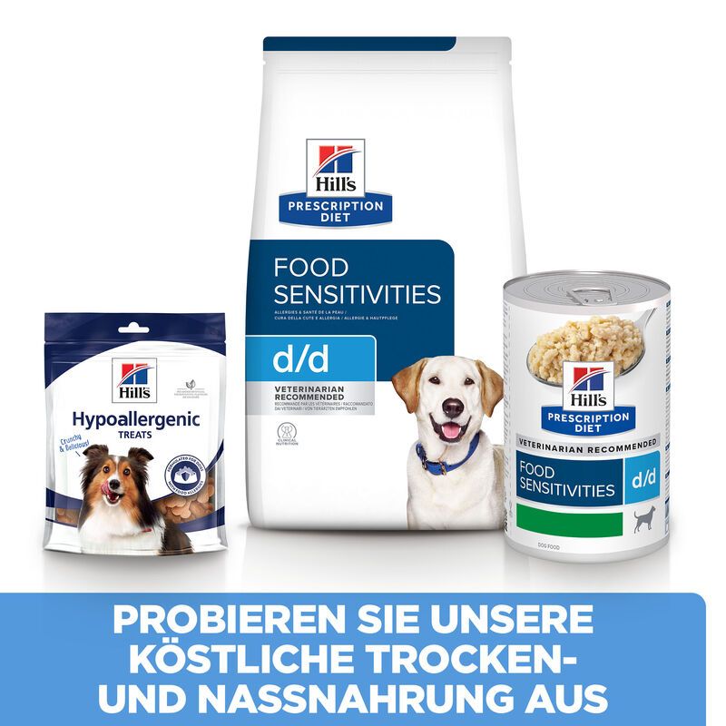  Hills D/d Hund Trockenfutter Bei Unverträglichkeiten 4 Kg Trockenfutter Für Hunde