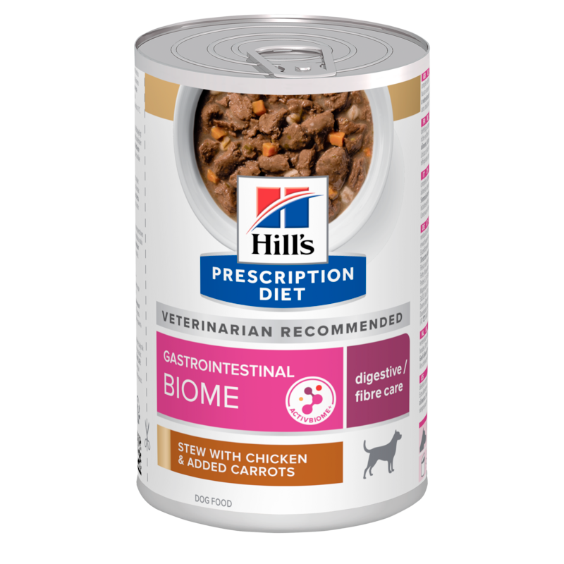  Hills Prescription Diet Canine Gastrointestinal Biome Ragout In Dosen Für Hunde 12 X 354 G Dosenfutter Für Hunde