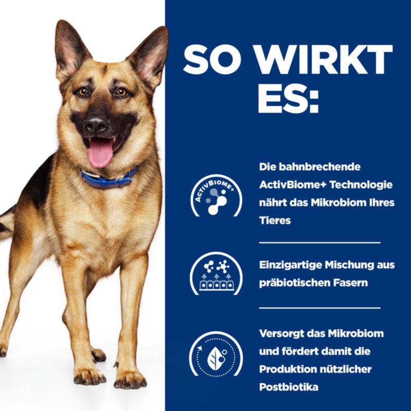  Hills Prescription Diet Canine Gastrointestinal Biome Trockenfutter Für Hunde 1,5 Kg Trockenfutter