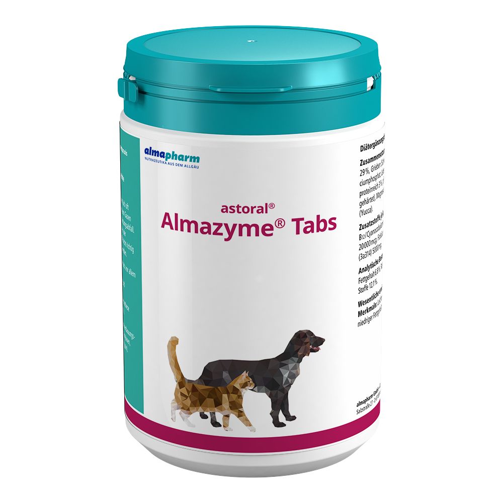  Almapharm Almazyme Tabs Für Hund + Katze 125 Almazyme Tabs