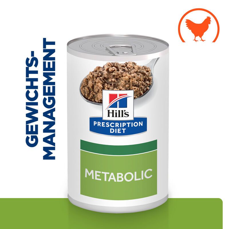  Hills Canine Metabolic Dosenfutter Für Hunde 12 X 370 G Dosenfutter Für Hunde
