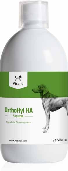  VetVital Vicano OrthoHyl HA Supreme 500 Ml Flasche Für Hunde