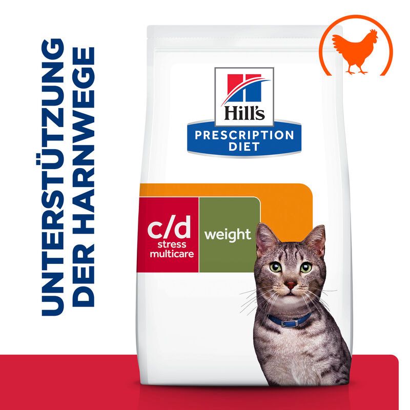  Hills Prescription Diet Feline C/d Multicare Urinary Stress + Metabolic Trockenfutter Für Katzen 1,5 Kg Trockenfutter Für Katzen