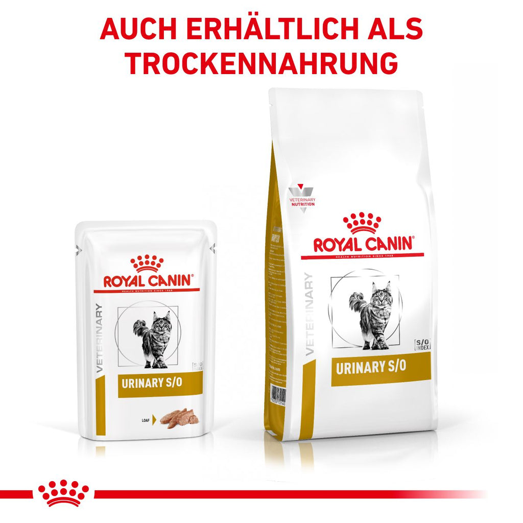  Royal Canin Urinary S/O Katze Mousse Frischebeutel 12 X 85 G Loaf (Mousse) Frischebeutel Für Katzen
