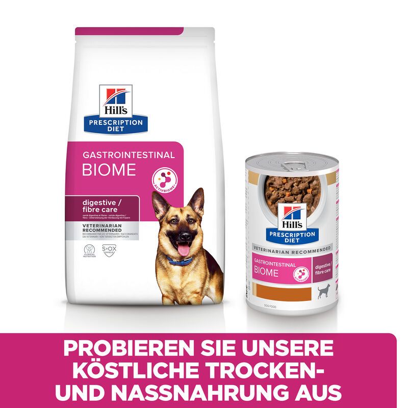  Hills Prescription Diet Canine Gastrointestinal Biome Ragout In Dosen Für Hunde 12 X 354 G Dosenfutter Für Hunde