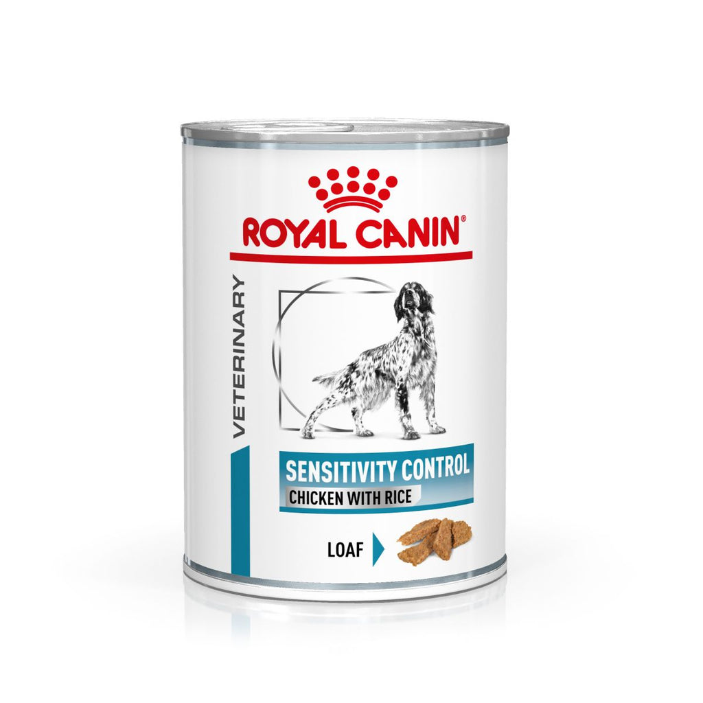  Royal Canin Sensitivity Control Huhn Nassfutter Dosen Für Hunde 12 X 410 G Huhn & Reis Dosenfutter Für Hunde