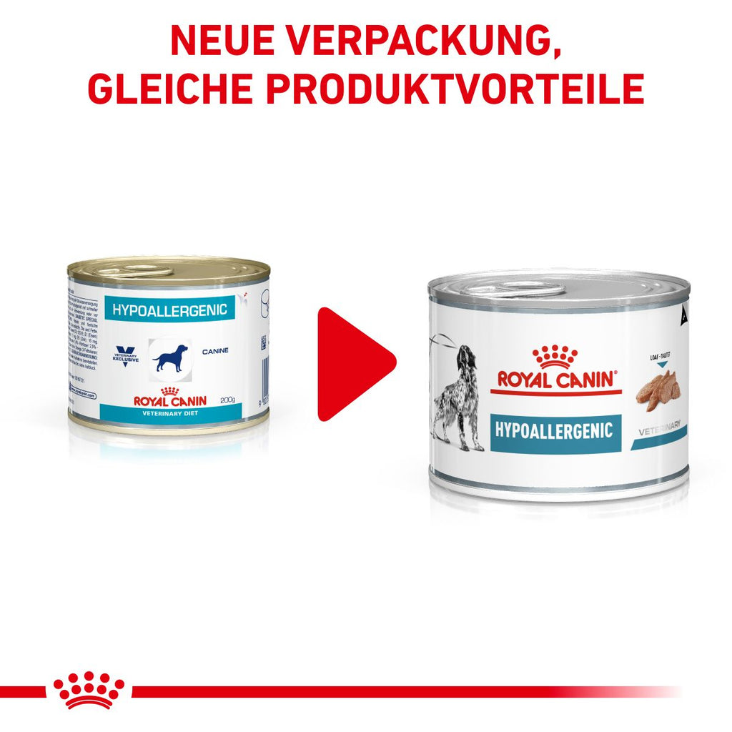  Royal Canin Hypoallergenic Mousse Hund Dosen 12 X 200 G Dosenfutter Für Hunde