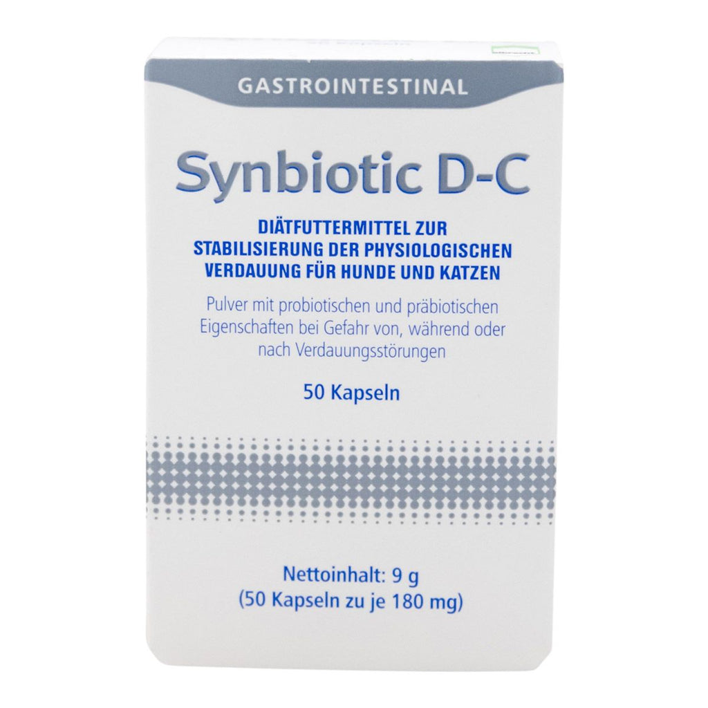  Dechra Synbiotic D-C Für Hunde 50 Synbiotic Kapseln