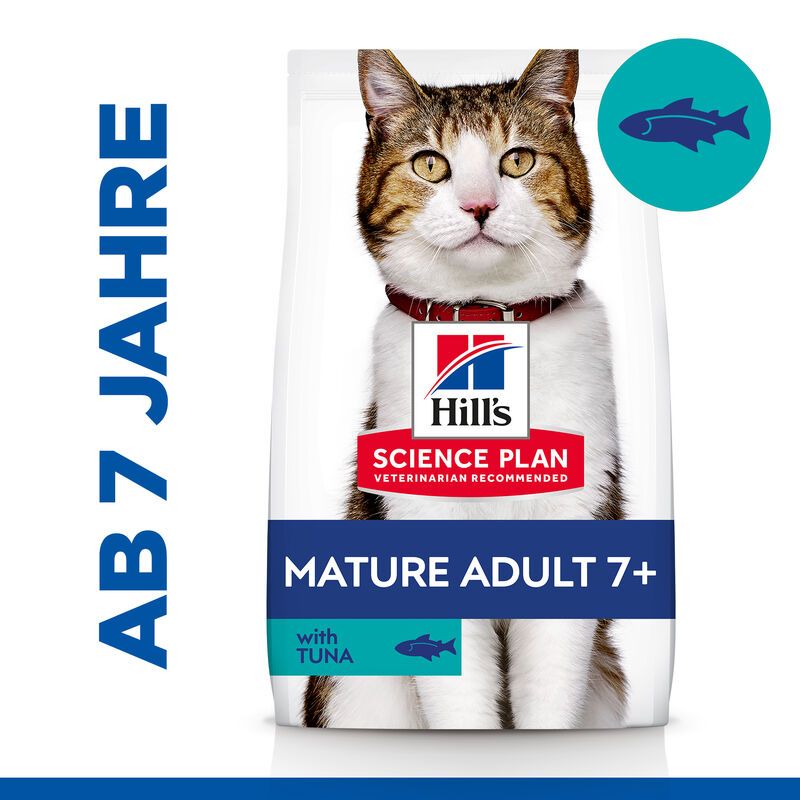  Hills Science Plan Feline Mature Adult/Senior 7+ Light Trockenfutter Mit Huhn 6 X 1,5 Kg Trockenfutter Für Katzen