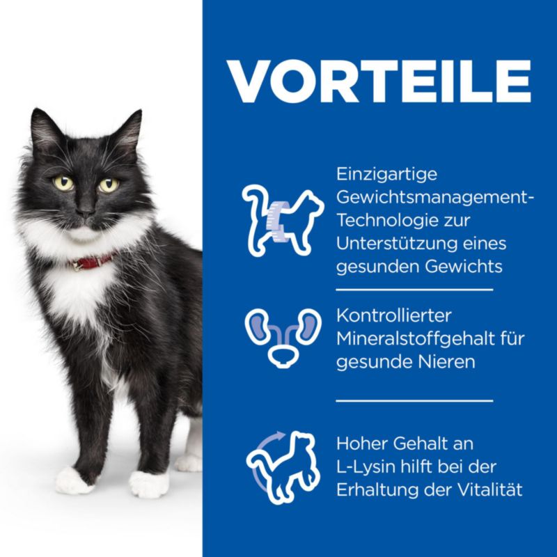  Hills Science Plan Feline Mature Adult 7+ Sterilised Cat Huhn Trockenfutter 10 Kg Huhn Trockenfutter