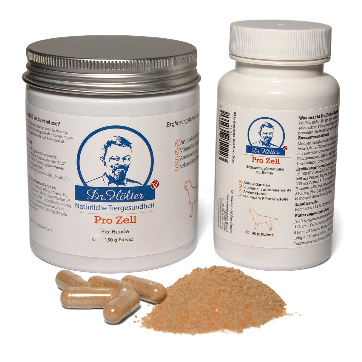  Dr. Hölter Pro Zell Für Hunde Und Katzen 40g Pro Zell Pulver