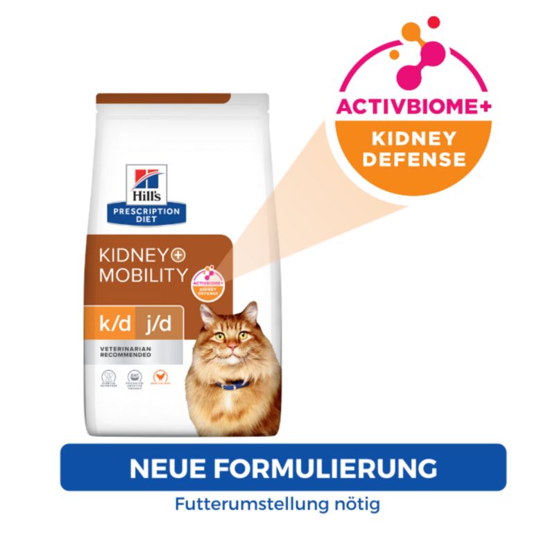  Hills K/d + Mobility Trockenfutter Für Katzen 1,5 Kg Trockenfutter Für Katzen