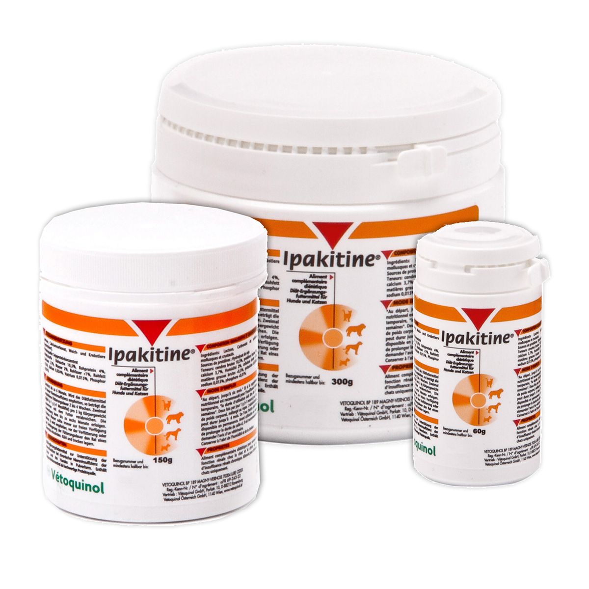  Vetoquinol Ipakitine Pulver Hund Und Katze 60 G Ipakitine