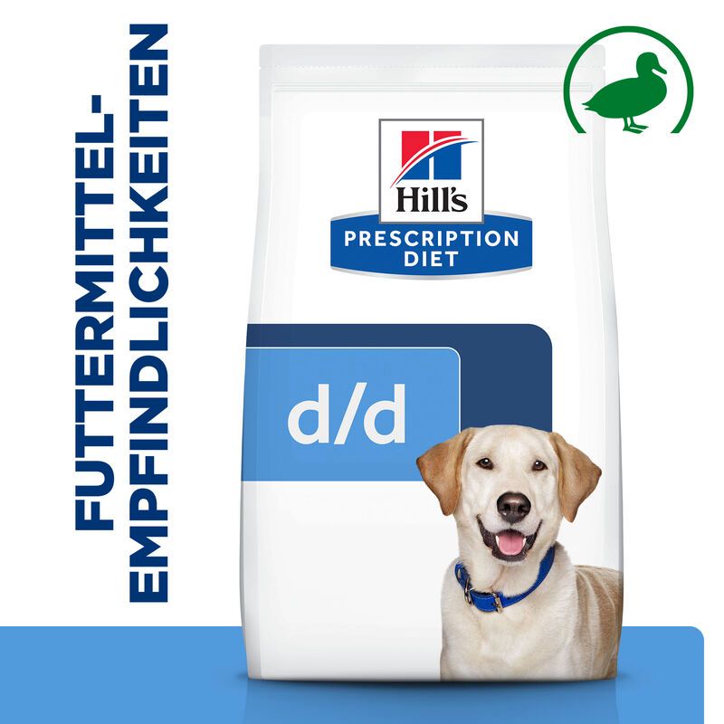  Hills D/d Hund Trockenfutter Bei Unverträglichkeiten 4 Kg Trockenfutter Für Hunde