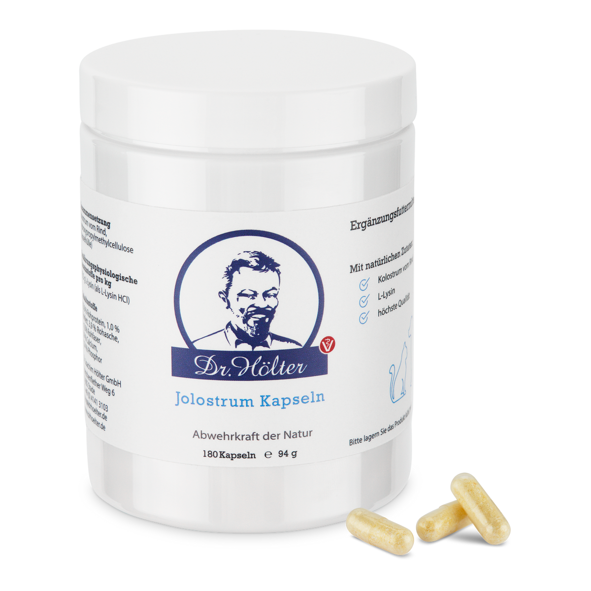  Dr. Hölter Jolostrum Colostrum Fürs Immunsystem 55g Jolostrum Pulver
