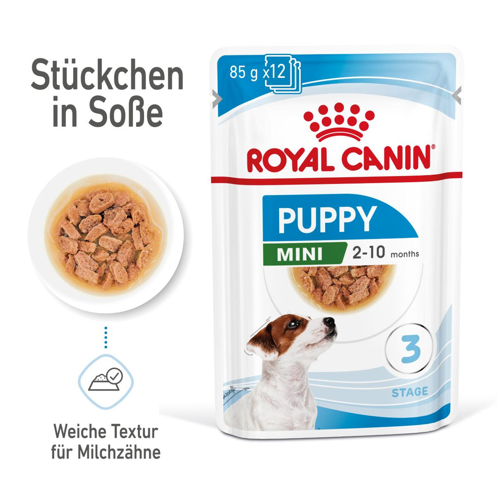  Royal Canin Mini Puppy Frischebeutel 12 X 85 G Frischebeutel Für Hunde
