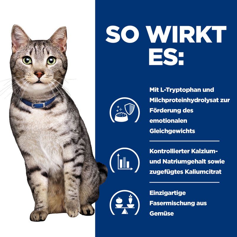  Hills Prescription Diet Feline C/d Multicare Urinary Stress + Metabolic Trockenfutter Für Katzen 1,5 Kg Trockenfutter Für Katzen