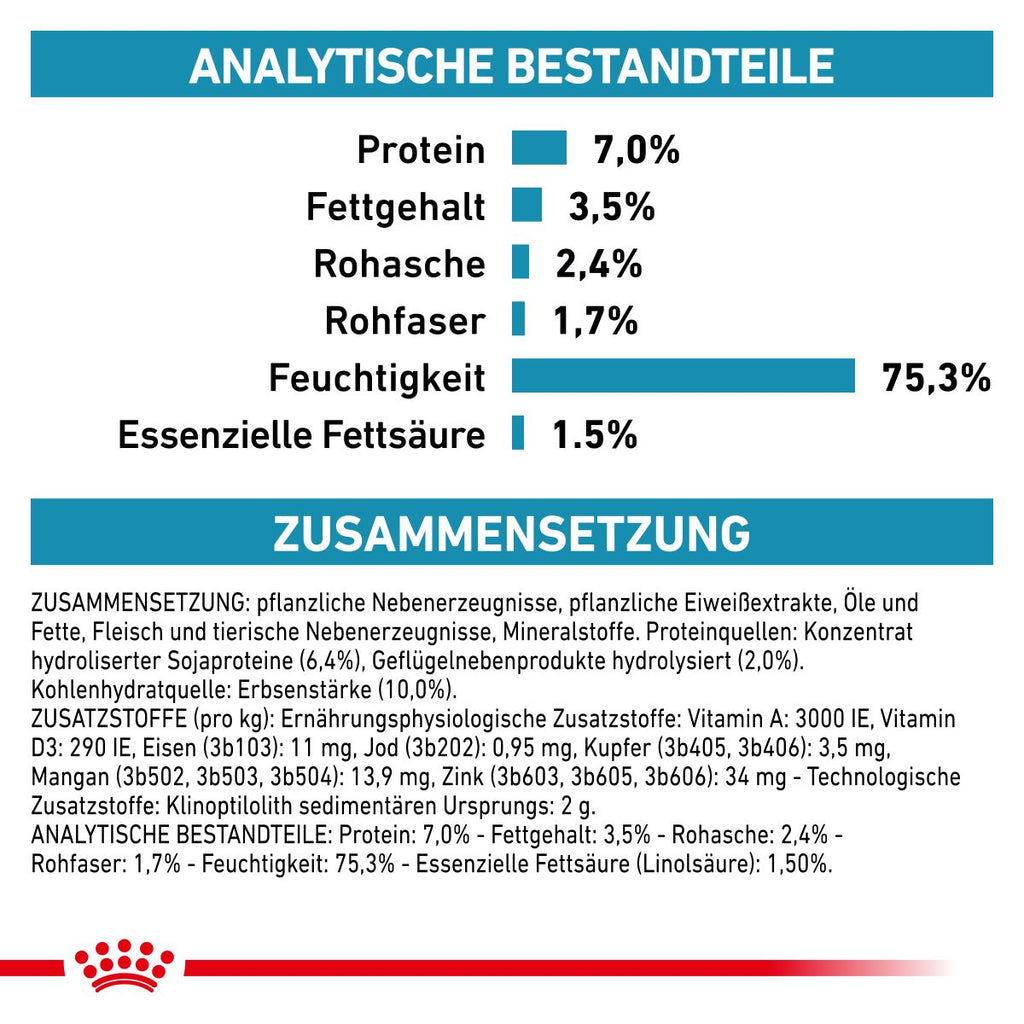  Royal Canin Hypoallergenic Mousse Hund Dosen 12 X 200 G Dosenfutter Für Hunde