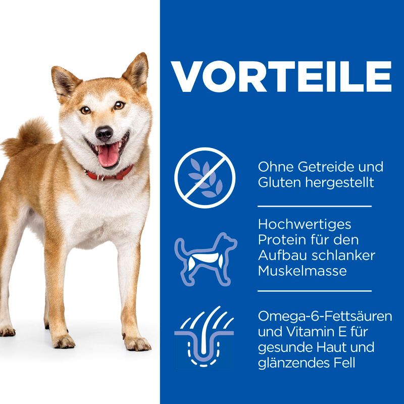  Hills Science Plan Canine Adult No Grain Medium Huhn Trockenfutter 14 Kg Trockenfutter Mit Huhn