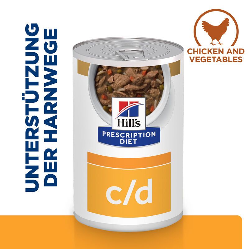  Hills Urinary Care C/d Multicare Ragout In Dosen Für Hunde 12 X 354 G Dosenfutter Für Hunde