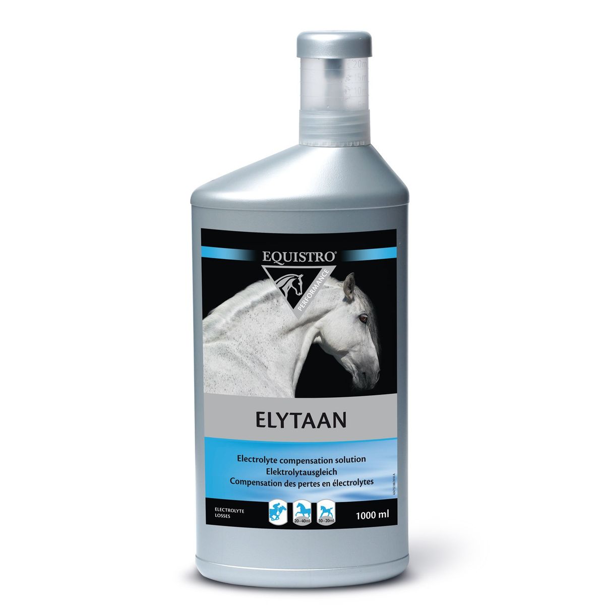  EQUISTRO Elytaan Pferd Bei Hohem Elektrolytbedarf 1000 Ml Elytaan Für Pferde